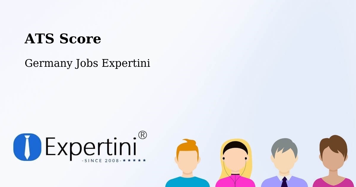 Resume ATS Score & Job Description Match Tool – Sternberg - Germany Jobs Expertini