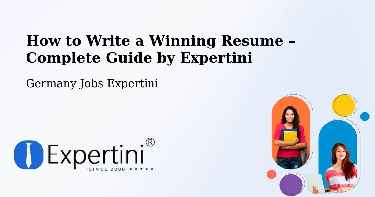 Resume Writing Guide for Job Seekers – Sternberg - Sternberg, Germany Jobs Expertini